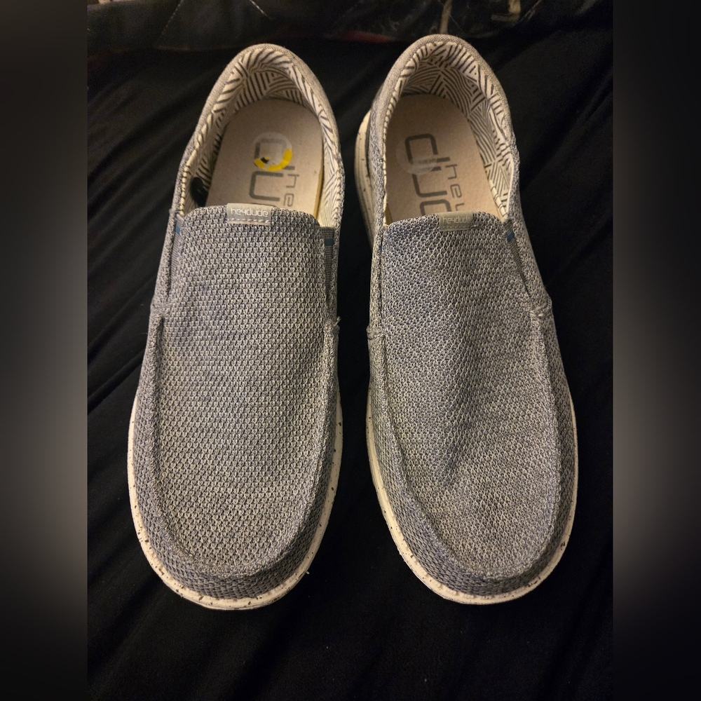 Hey Dude Grey Shoes